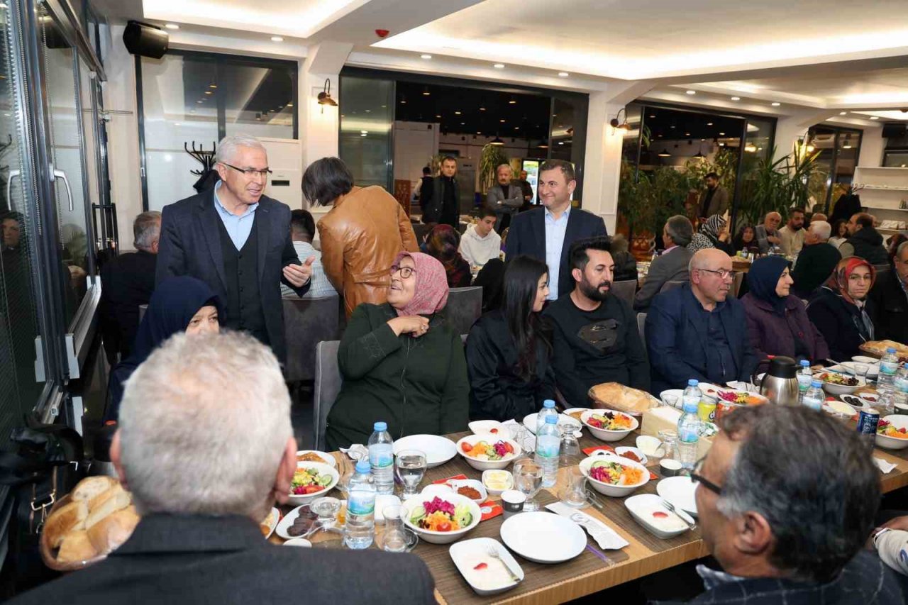 Talas’ta şehit yakınlarına gönül sofrası