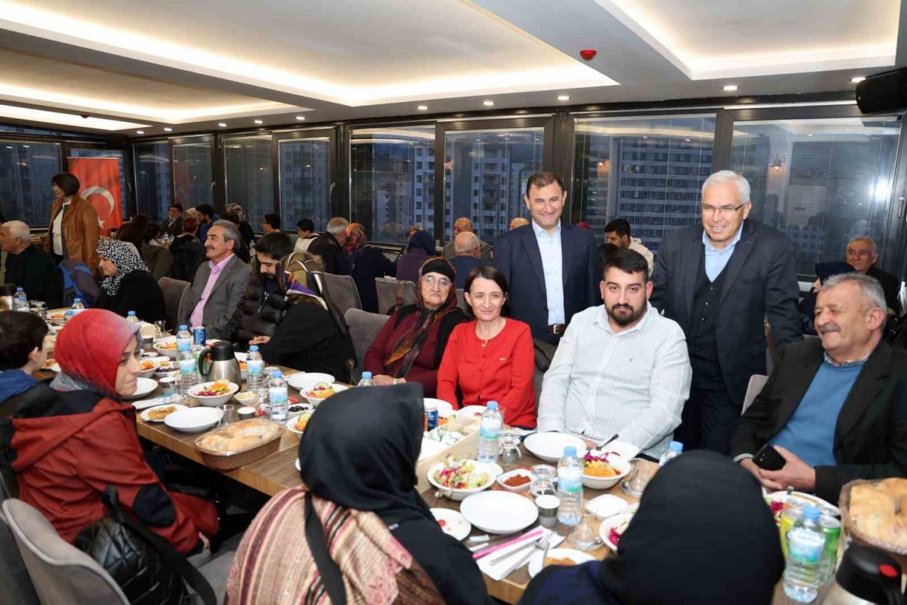 Talas’ta şehit yakınlarına gönül sofrası