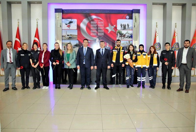 İl Sağlık Müdürlüğünden İl Emniyet Müdürlüğüne ziyaret