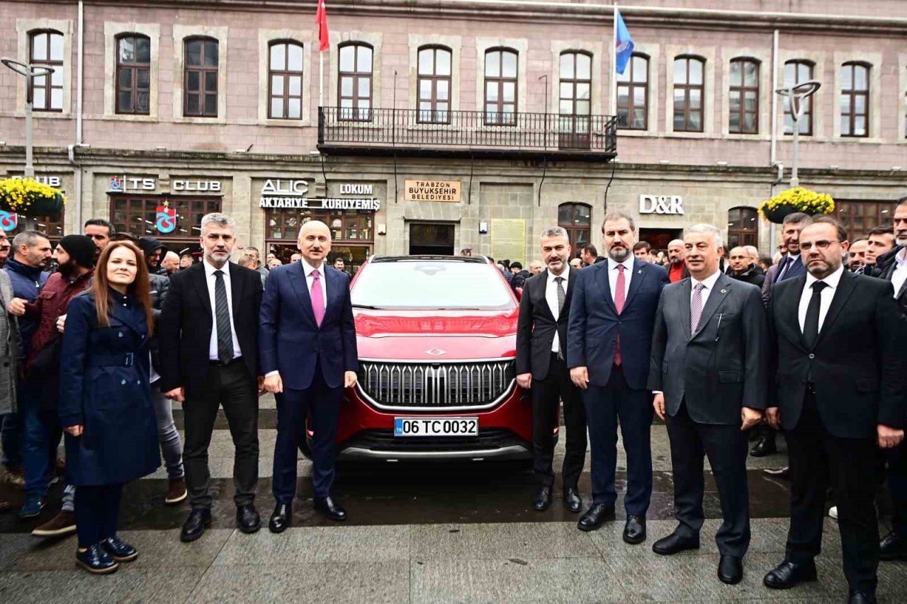 Trabzon’da TOGG’a yoğun ilgi