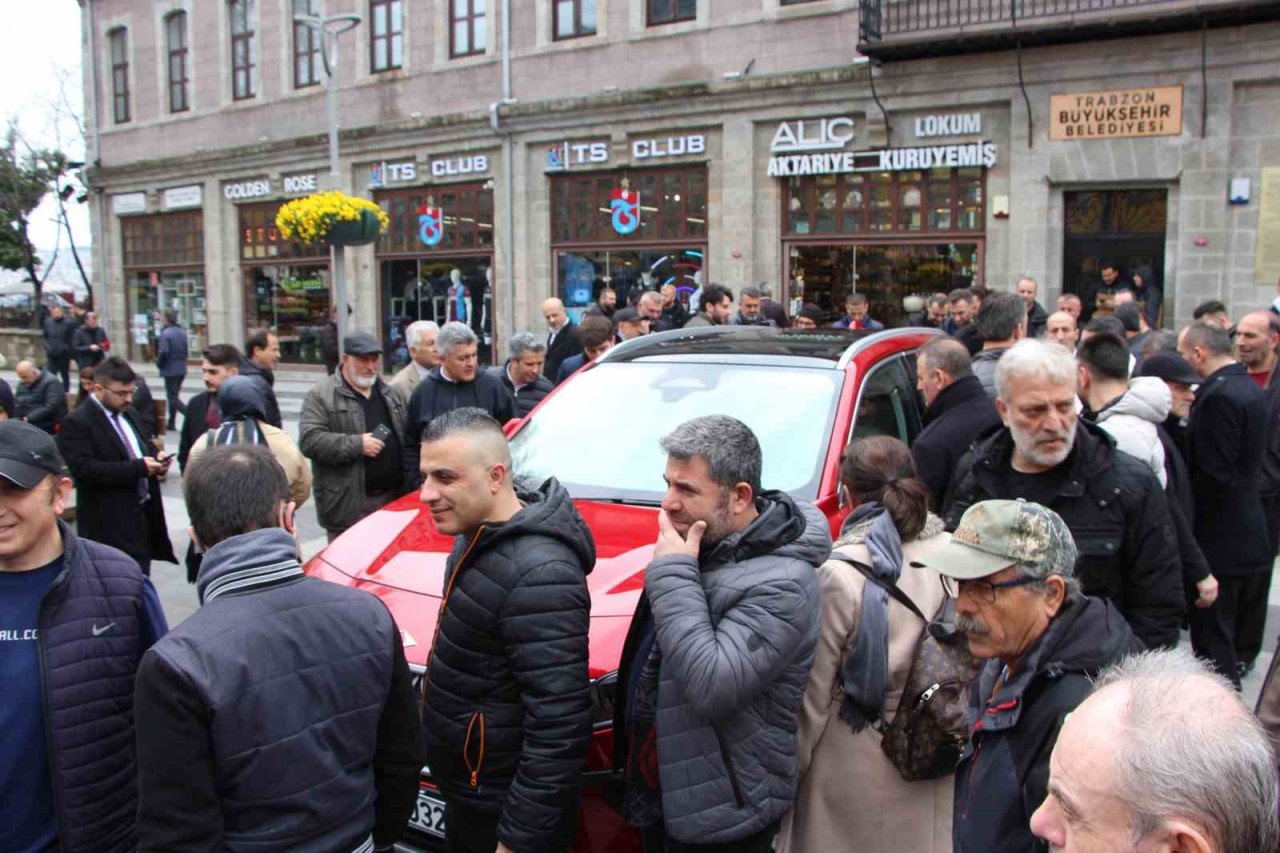 Trabzon’da TOGG’a yoğun ilgi