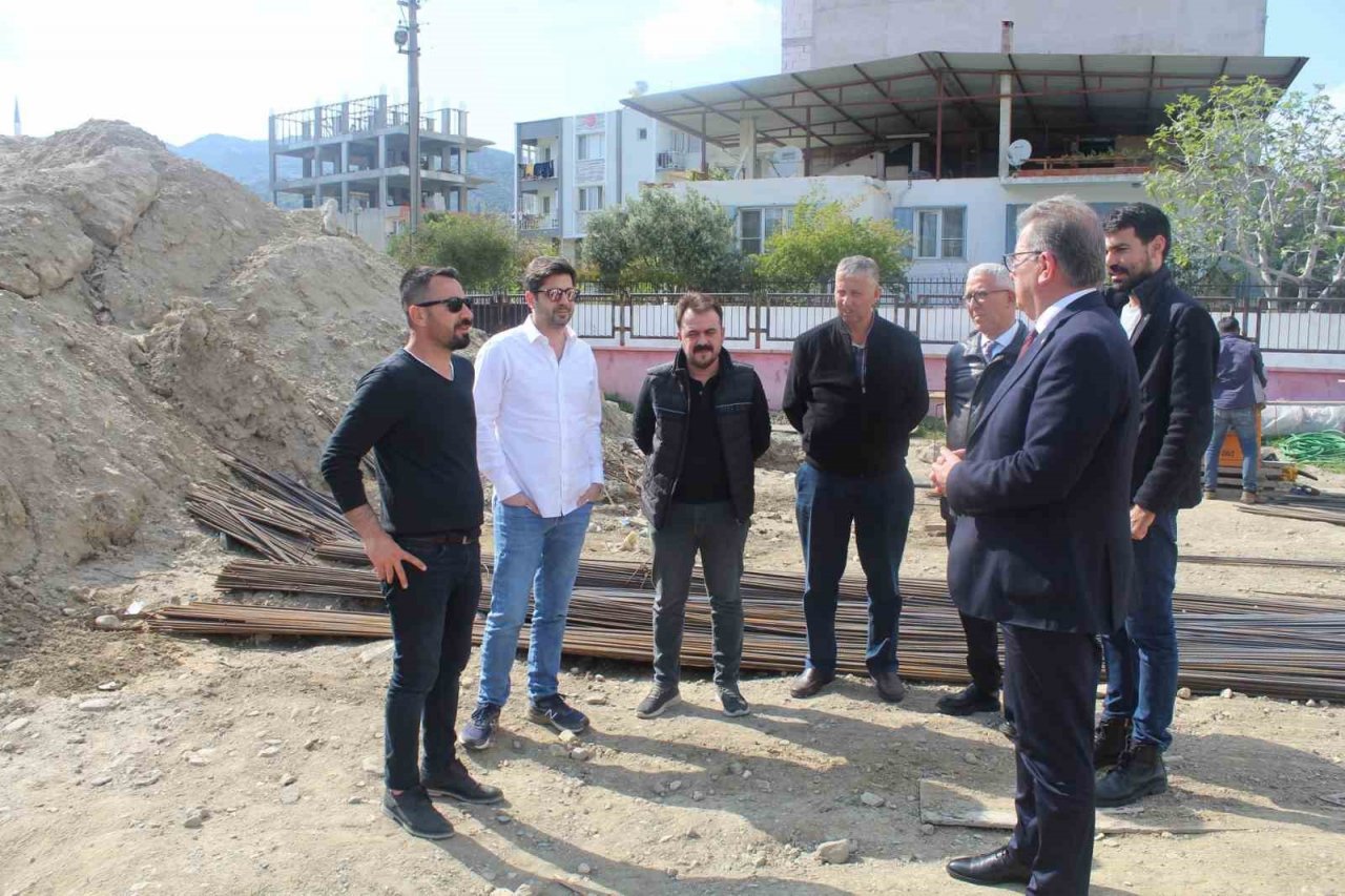 TOBB’nin Söke’ye kazandırdığı anaokulu inşaatı devam ediyor