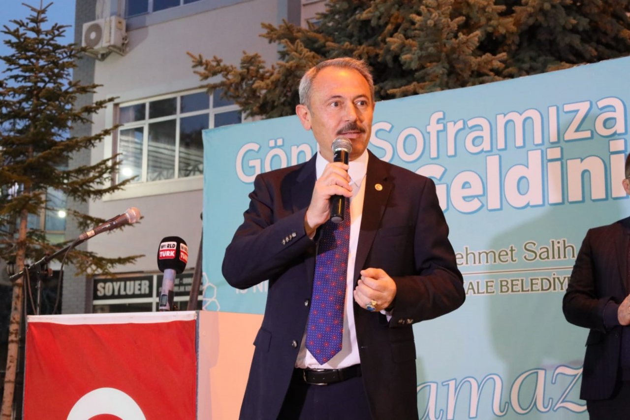 AK Parti Milletvekili Şahin Tin, Kalelilerle buluştu