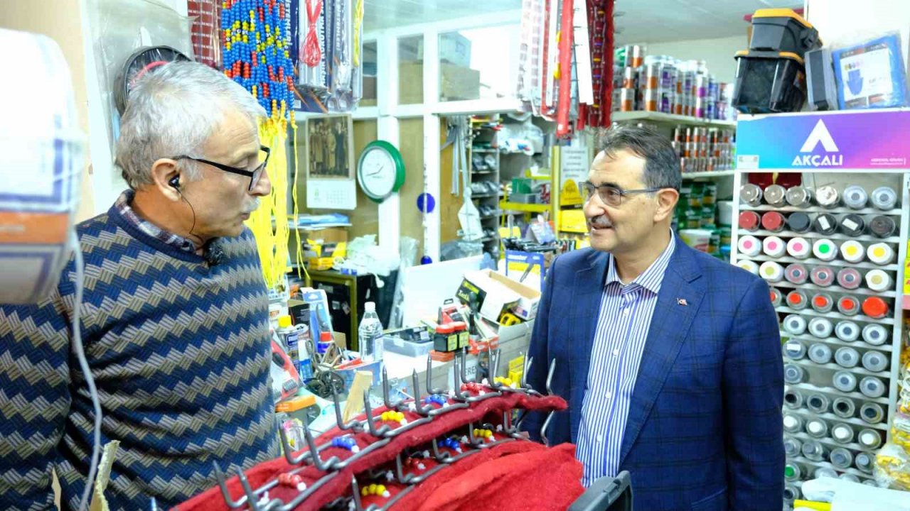 Bakan Dönmez Eskişehir’de seçim çalışmalarını sürdürüyor