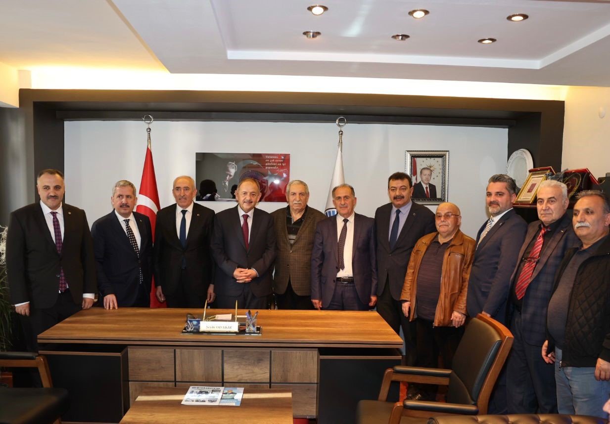 Özhaseki ve Gürcan’dan KAYSO ile KESOB’a ziyaret
