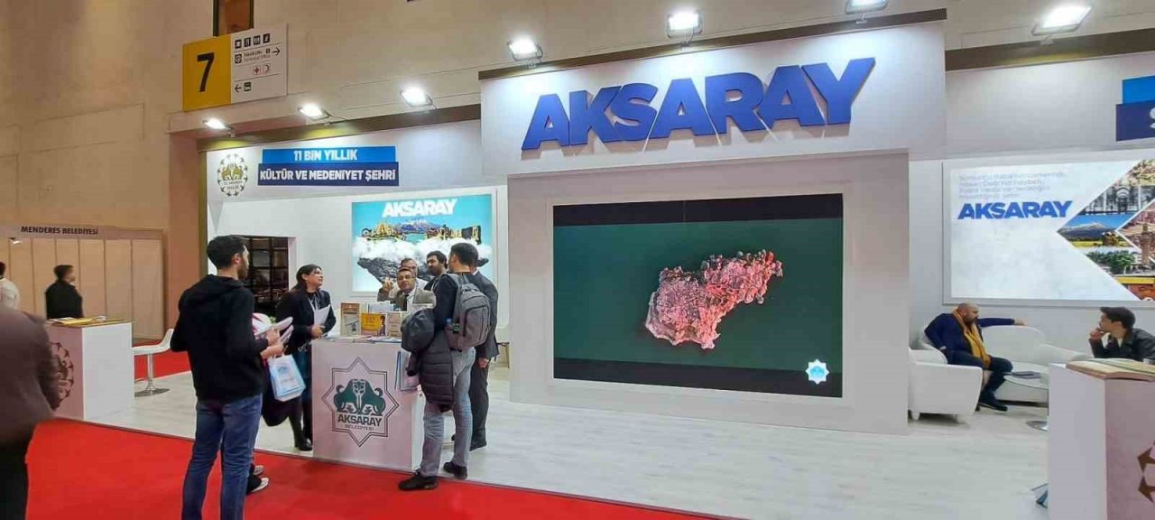 Aksaray Belediyesi EMITT Fuarında yerini aldı