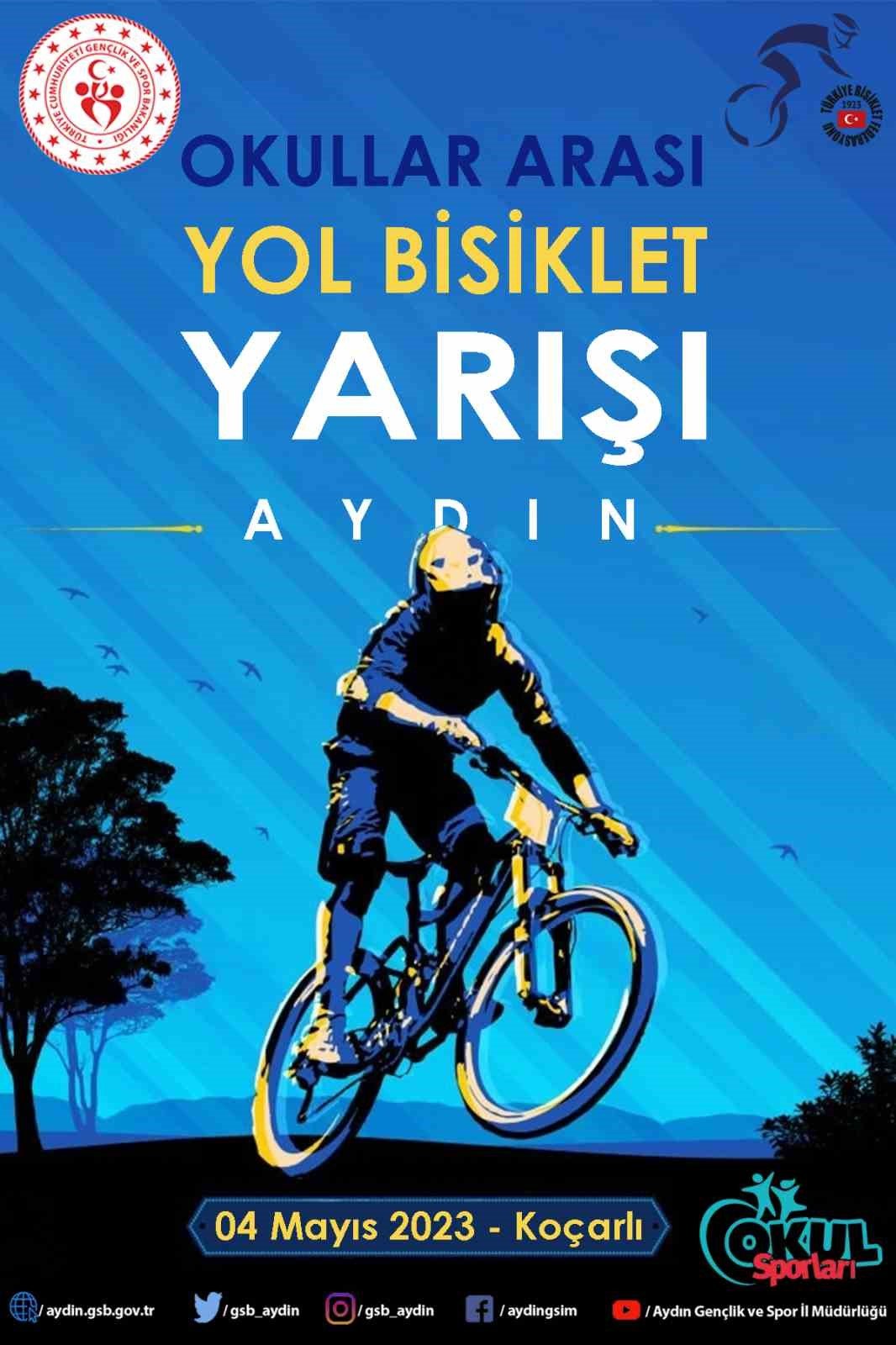 Aydın’da bisiklet yarışı için geri sayım başladı