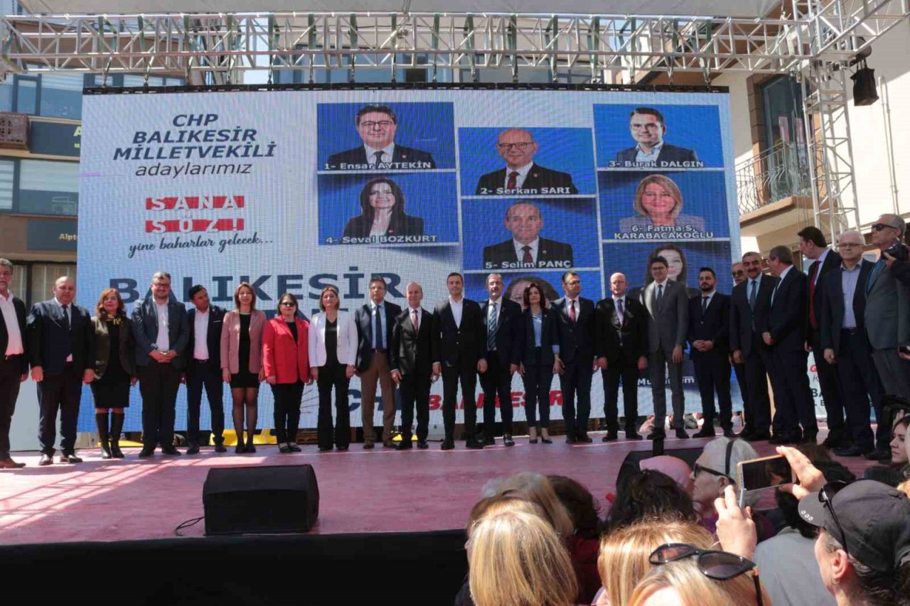 CHP Milletvekili adaylarını tanıttı