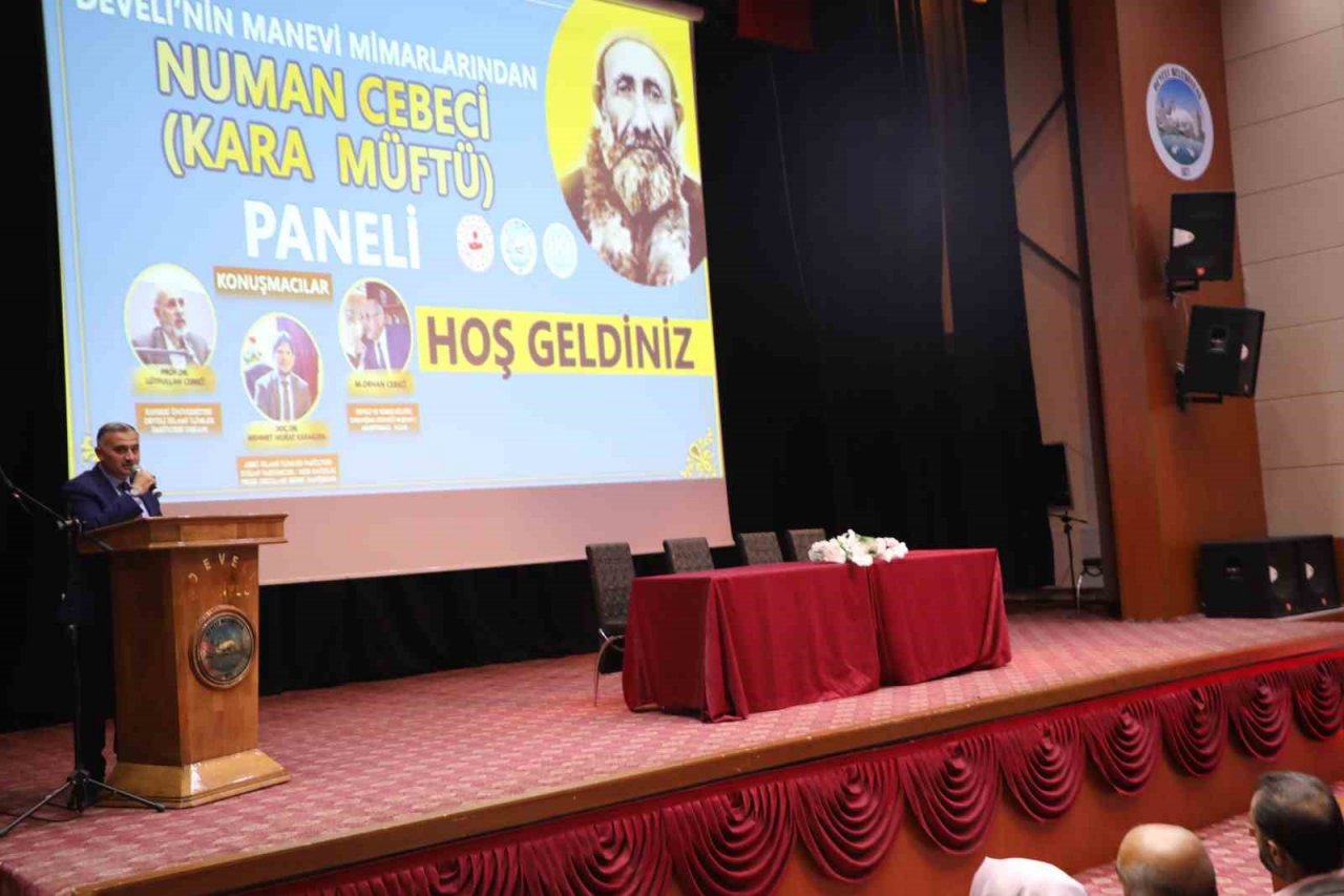 Develi’nin manevi mimarlarından Numan Cebeci anıldı