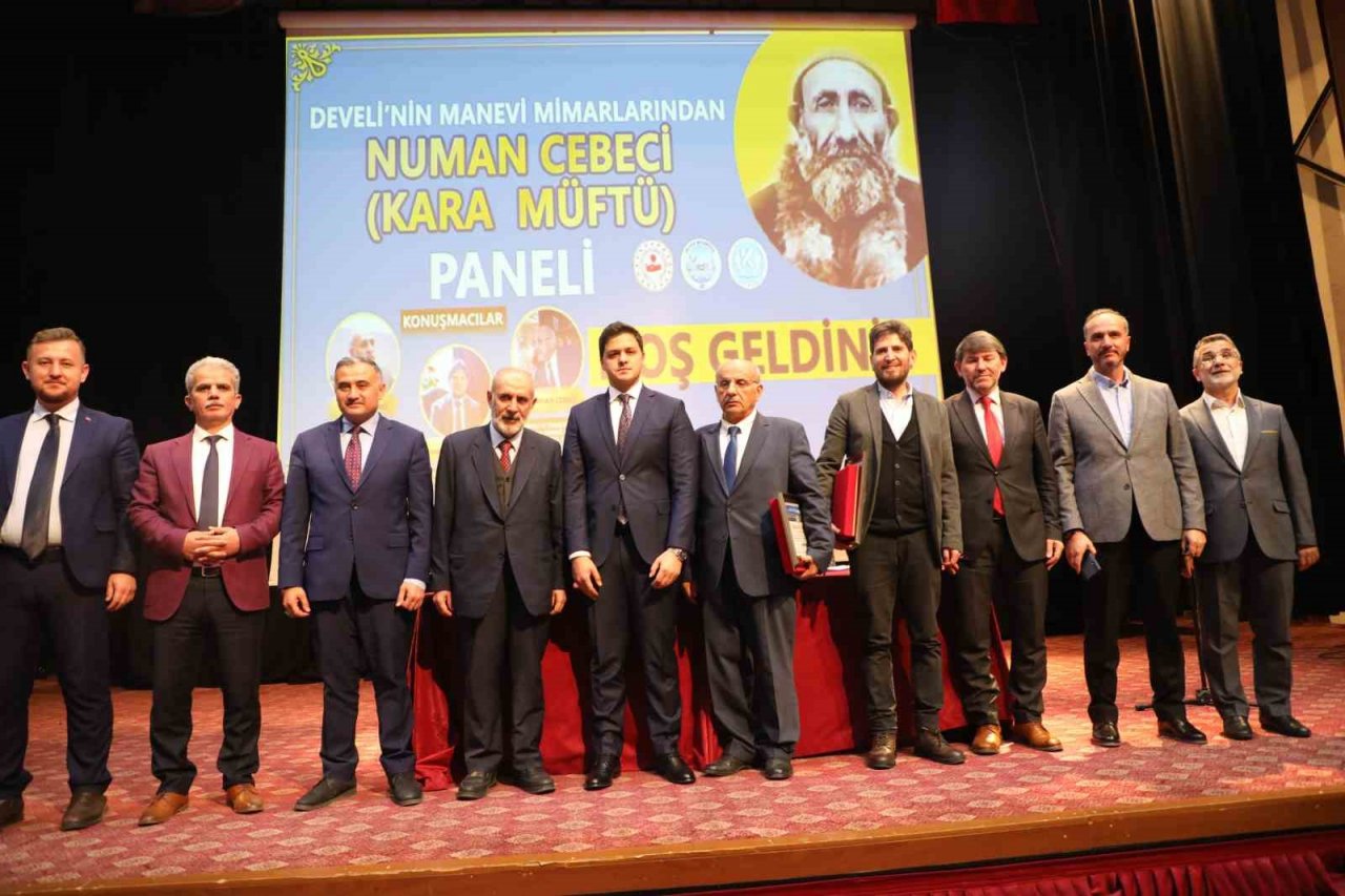 Develi’nin manevi mimarlarından Numan Cebeci anıldı