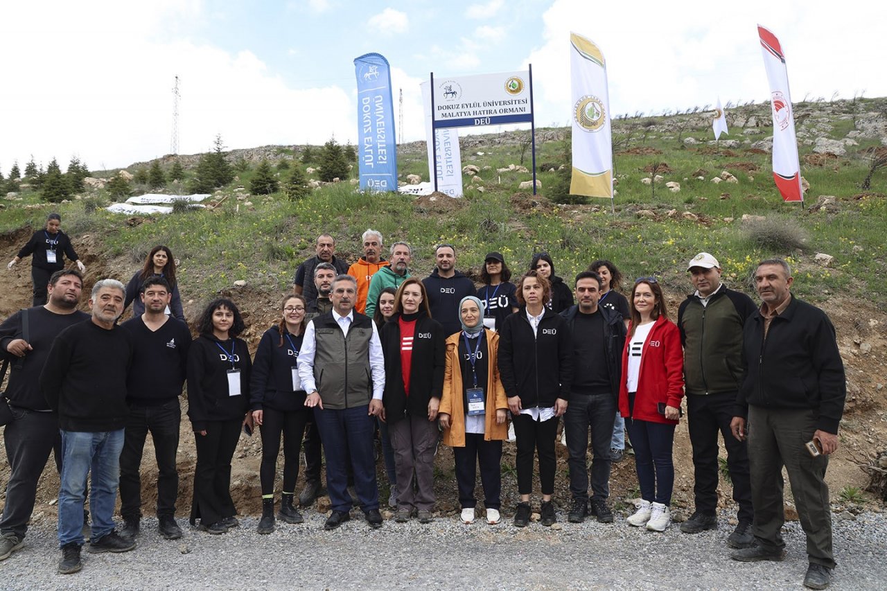 DEÜ Malatya’da 65 bin fidanı toprakla buluşturacak