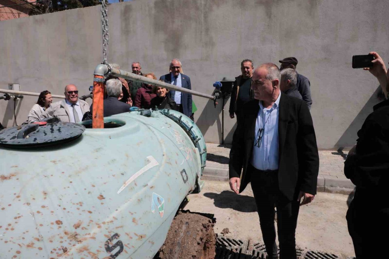 Gemlik Belediyesi’nde çiftçiye 300 tonluk sulama havuzu