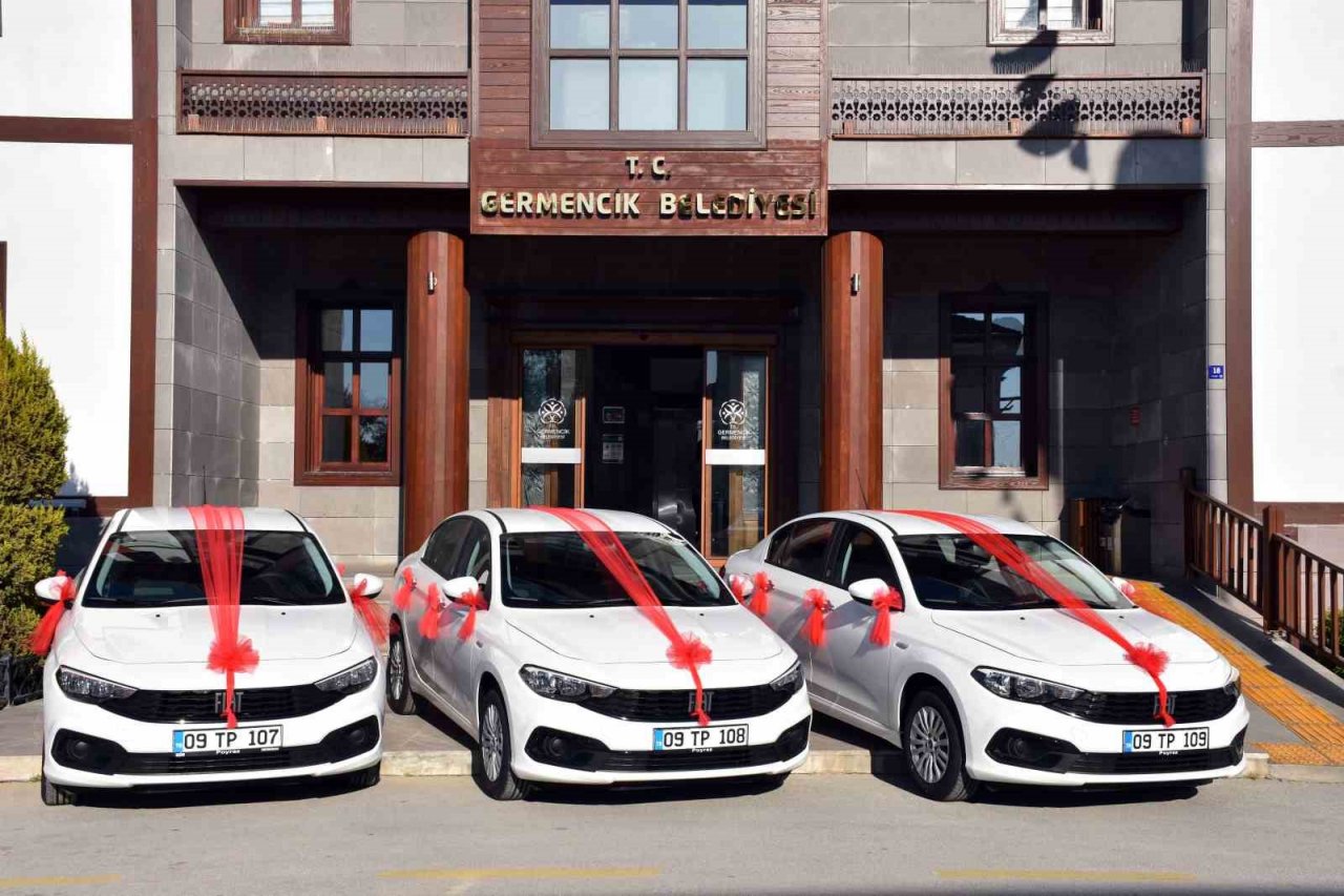 Germencik Belediyesi 3 araç daha aldı