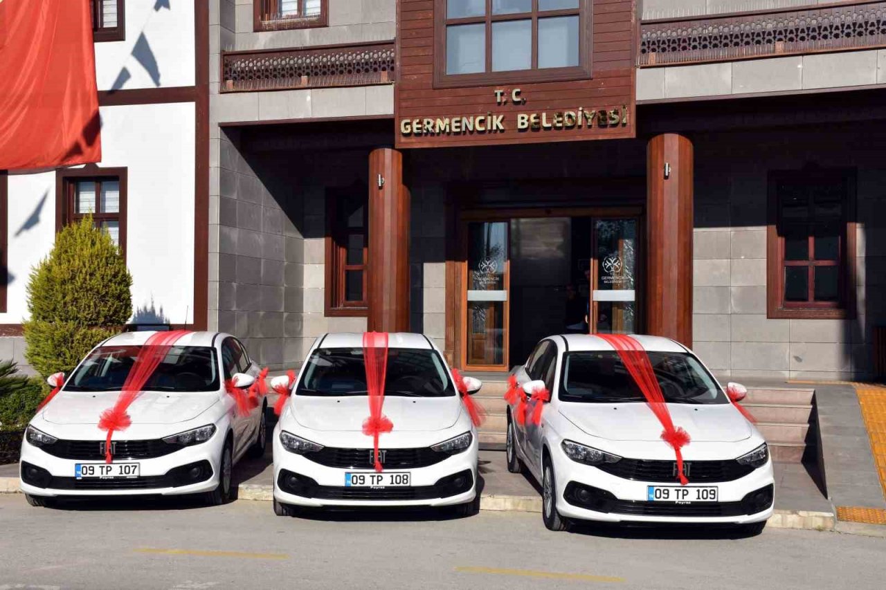 Germencik Belediyesi 3 araç daha aldı