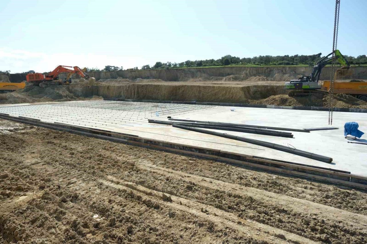 Defne Devlet Hastanesi’nde çalışmalar hızla sürüyor