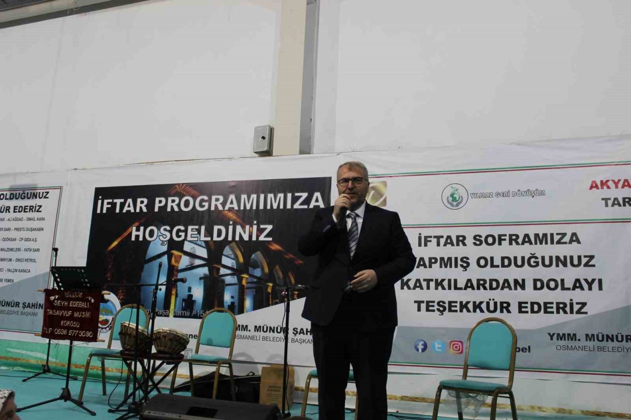Osmaneli’nde toplu iftar programı