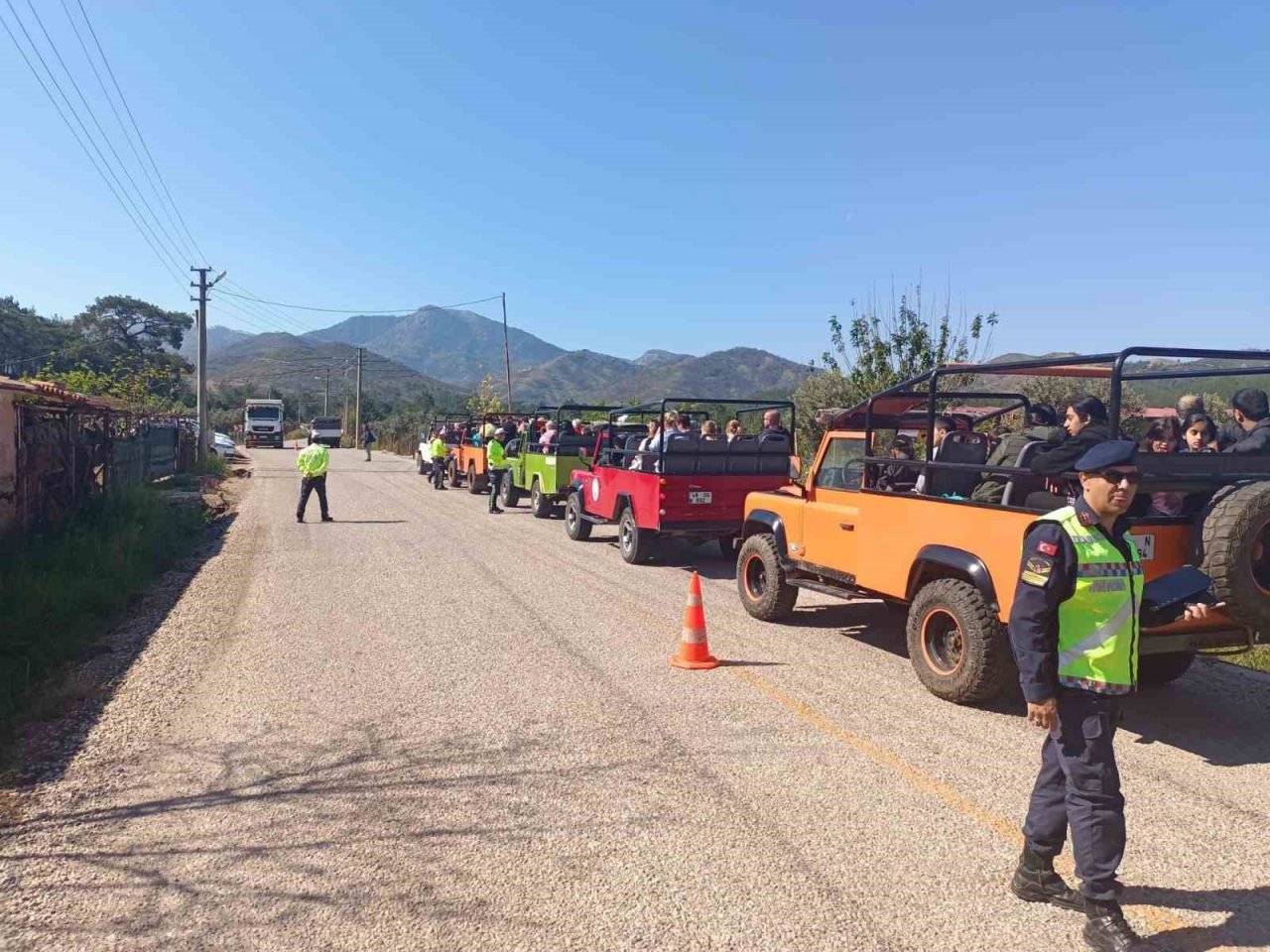 Marmaris’te cip safariler denetlendi