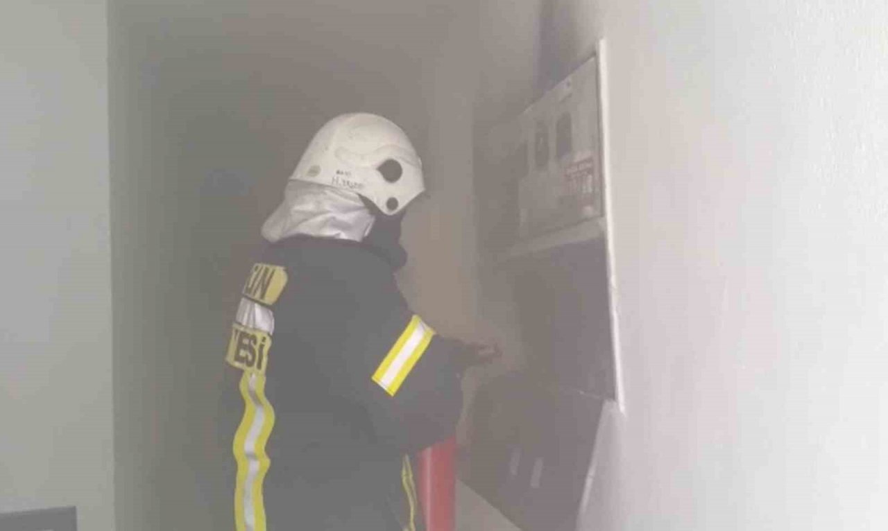 Panodan çıkan yangın paniğe neden oldu