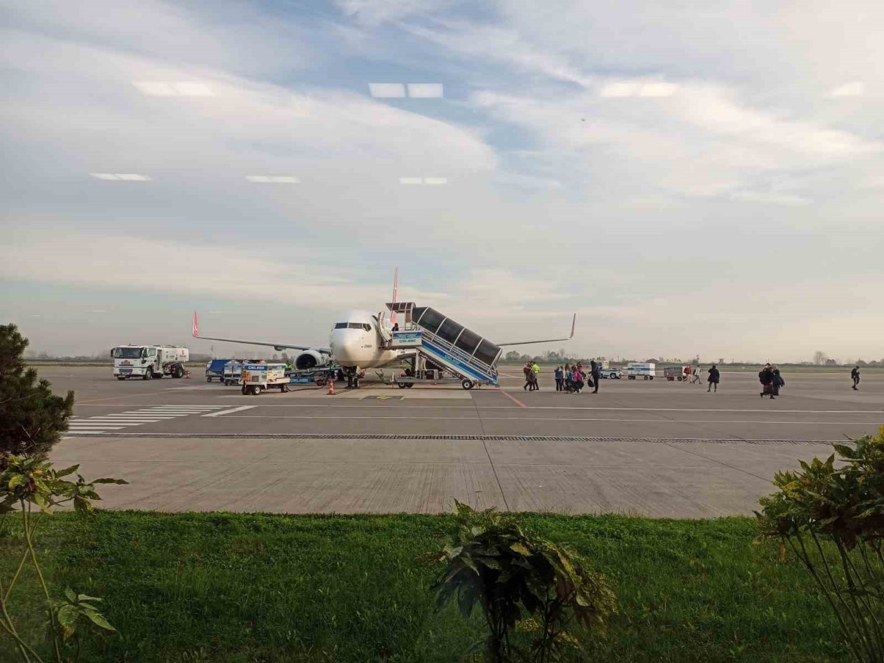 Havaalanından 3 ayda 303 bin 214 yolcu hizmet aldı