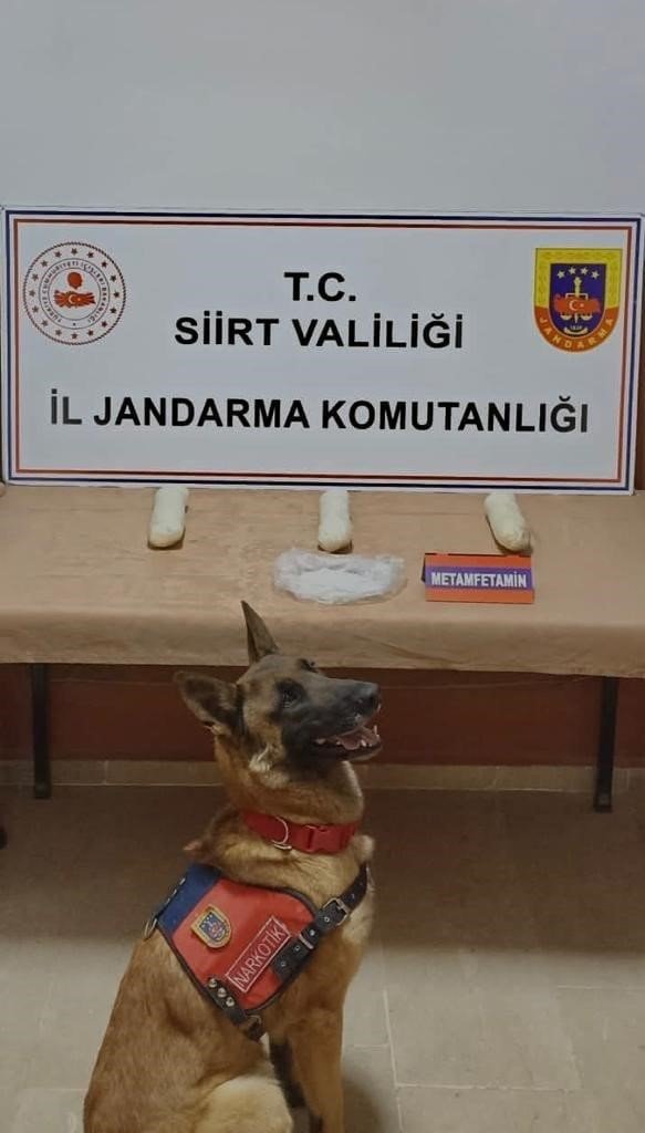 Siirt’te 1 milyon liralık uyuşturucu ele geçirildi