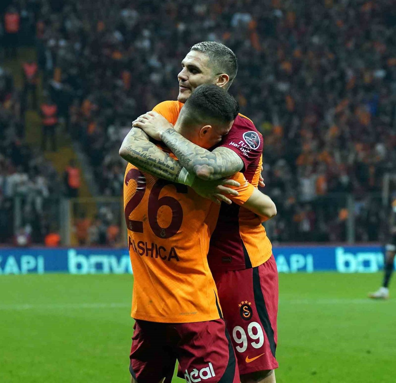 Spor Toto Süper Lig: Galatasaray: 4 - Kayserispor: 0 (İlk yarı)