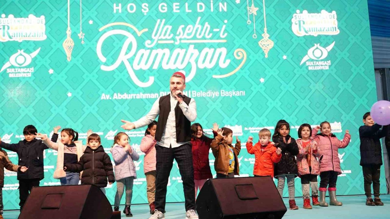 Sultangazi’de Ramazan’a özel çocuklar için rengarenk programlar sürüyor