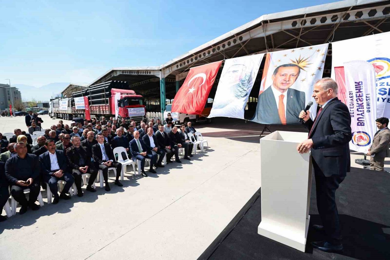 Denizli Büyükşehirden tarımsal sulamaya büyük destek