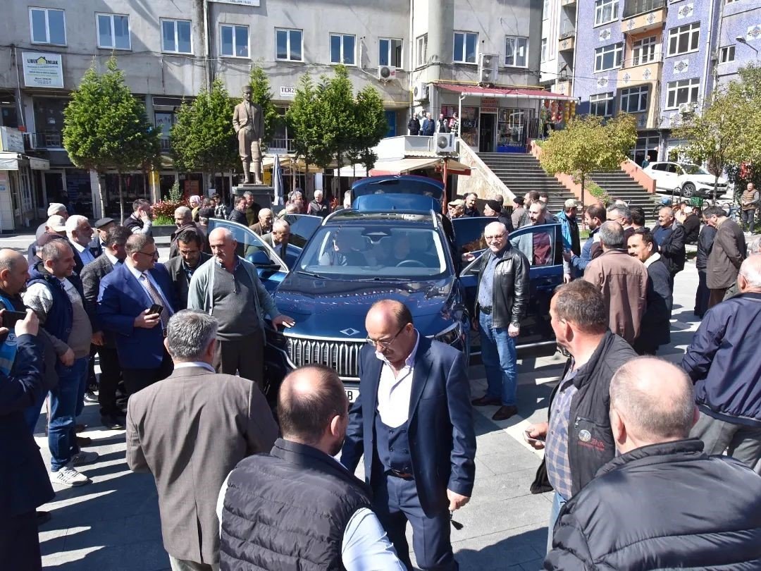 Başkan Togar TOGG’un direksiyonuna geçti