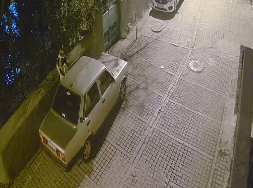 Otomobil hırsızlarının rahat tavırları pes dedirtti