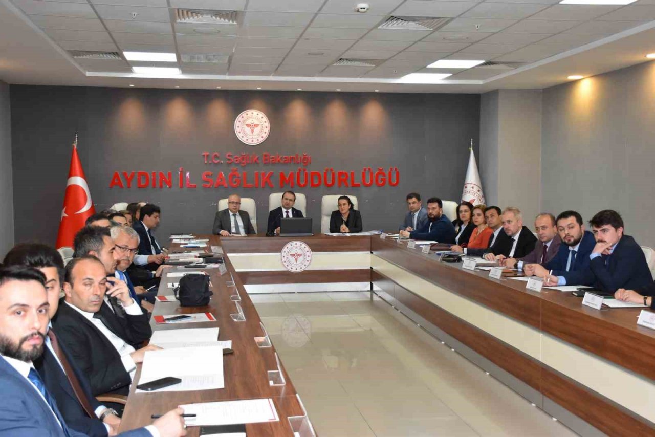 Aydın’da ’İl Acil Sağlık Hizmetleri Koordinasyon Komisyonu’ toplandı