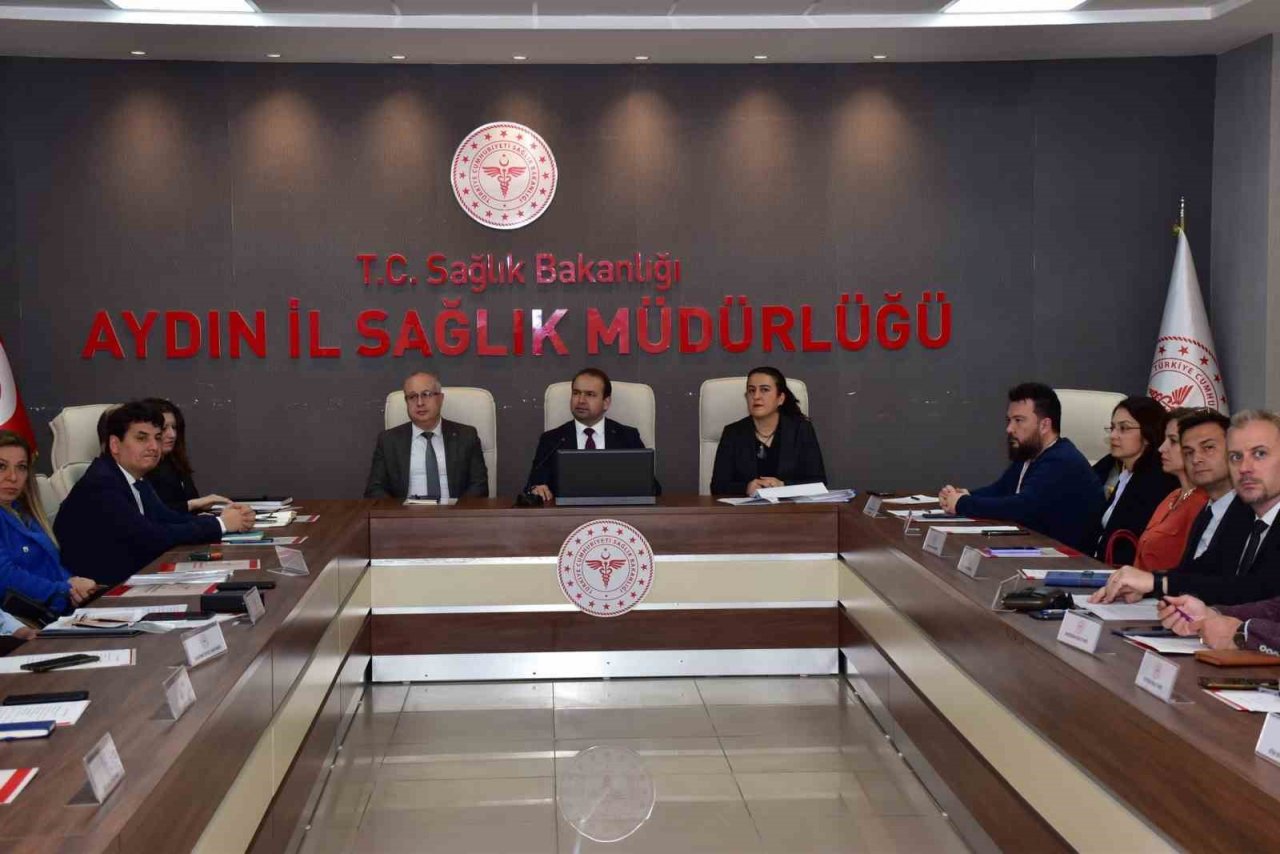 Aydın’da ’İl Acil Sağlık Hizmetleri Koordinasyon Komisyonu’ toplandı