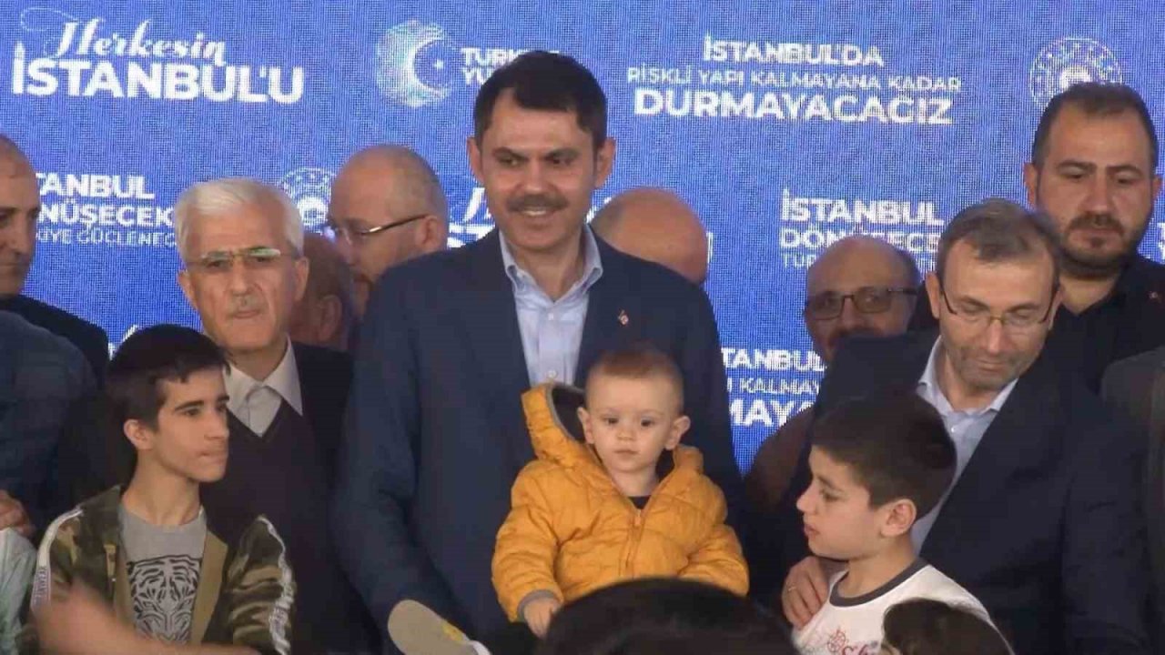 Bakan Kurum, Pendikli vatandaşlara müjdeyi verdi