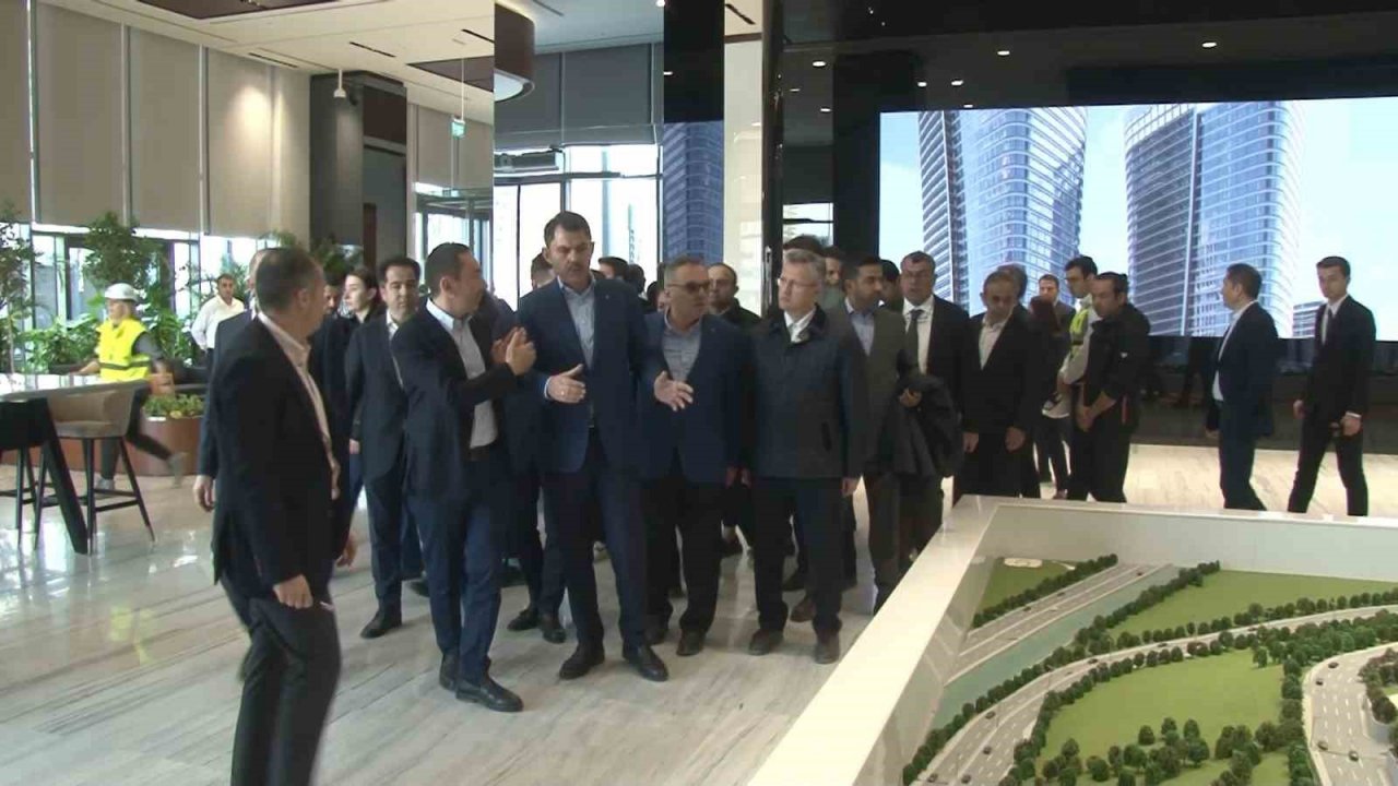 Bakan Kurum: "Burası finansın kalbinin attığı merkez olarak hizmet verecektir”