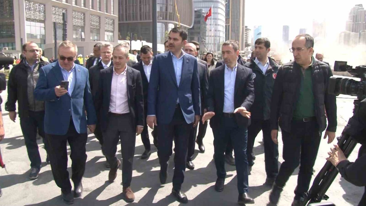 Bakan Kurum: "Burası finansın kalbinin attığı merkez olarak hizmet verecektir”