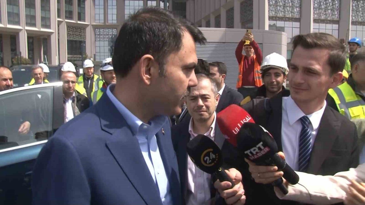 Bakan Kurum: "Burası finansın kalbinin attığı merkez olarak hizmet verecektir”