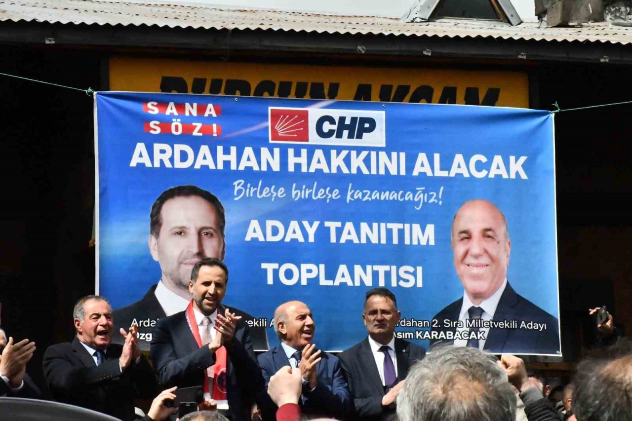 CHP Ardahan Milletvekili Adayları karşılandı