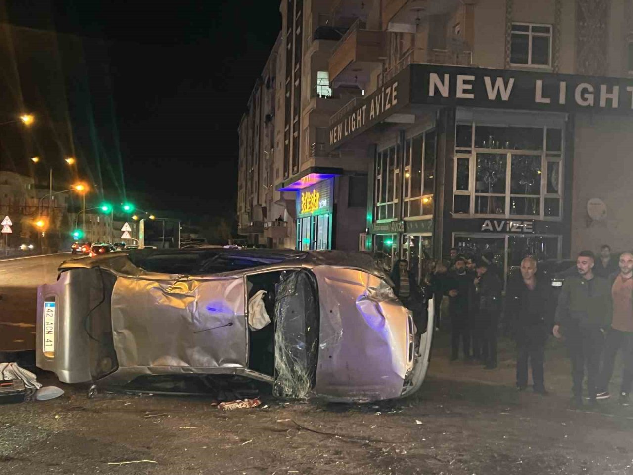 Nevşehir’de kontrolden çıkan araç takla attı: 4 yaralı