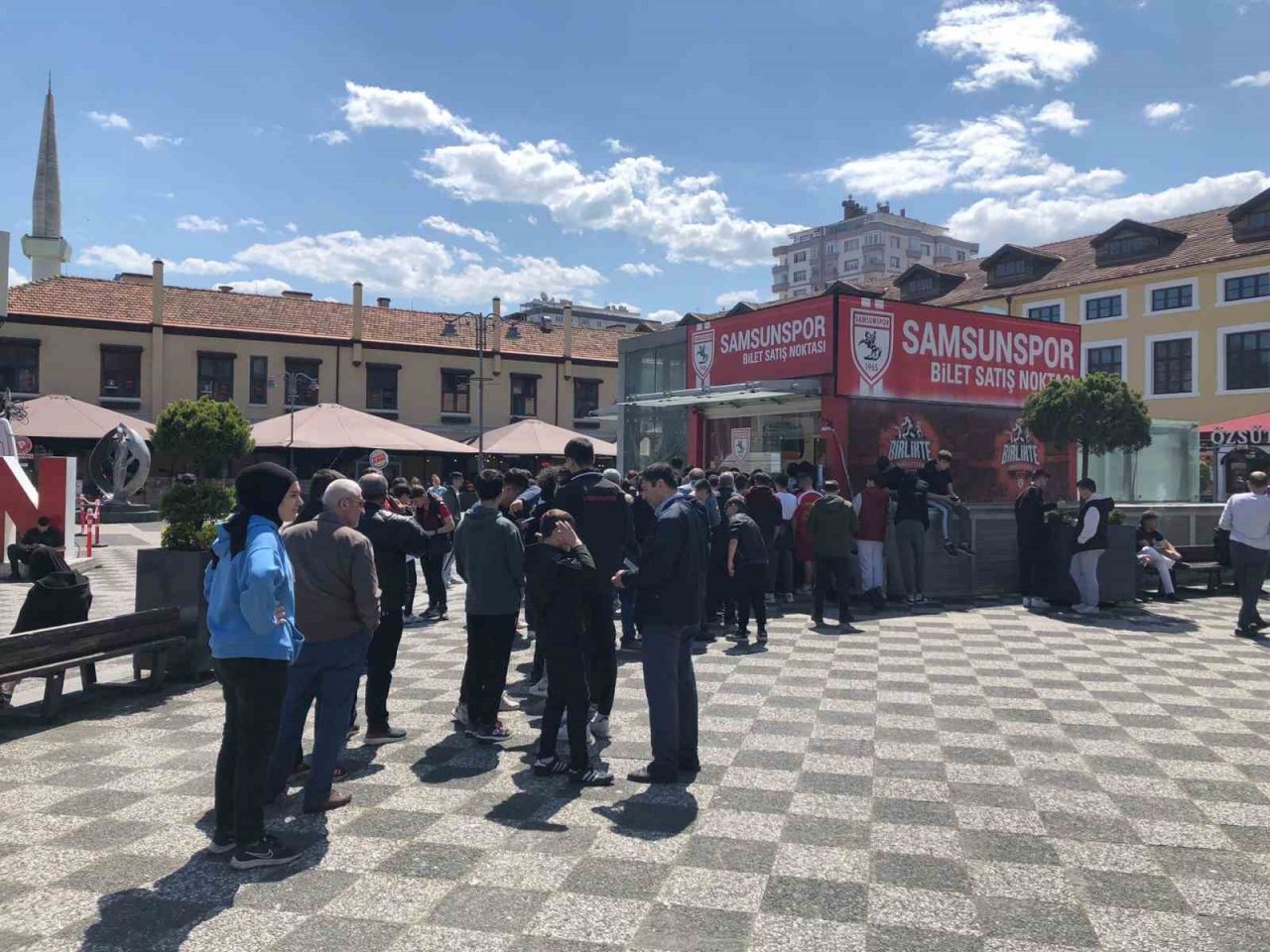 Samsunspor - Ankara Keçiörengücü maçının biletleri 3 saatte tükendi