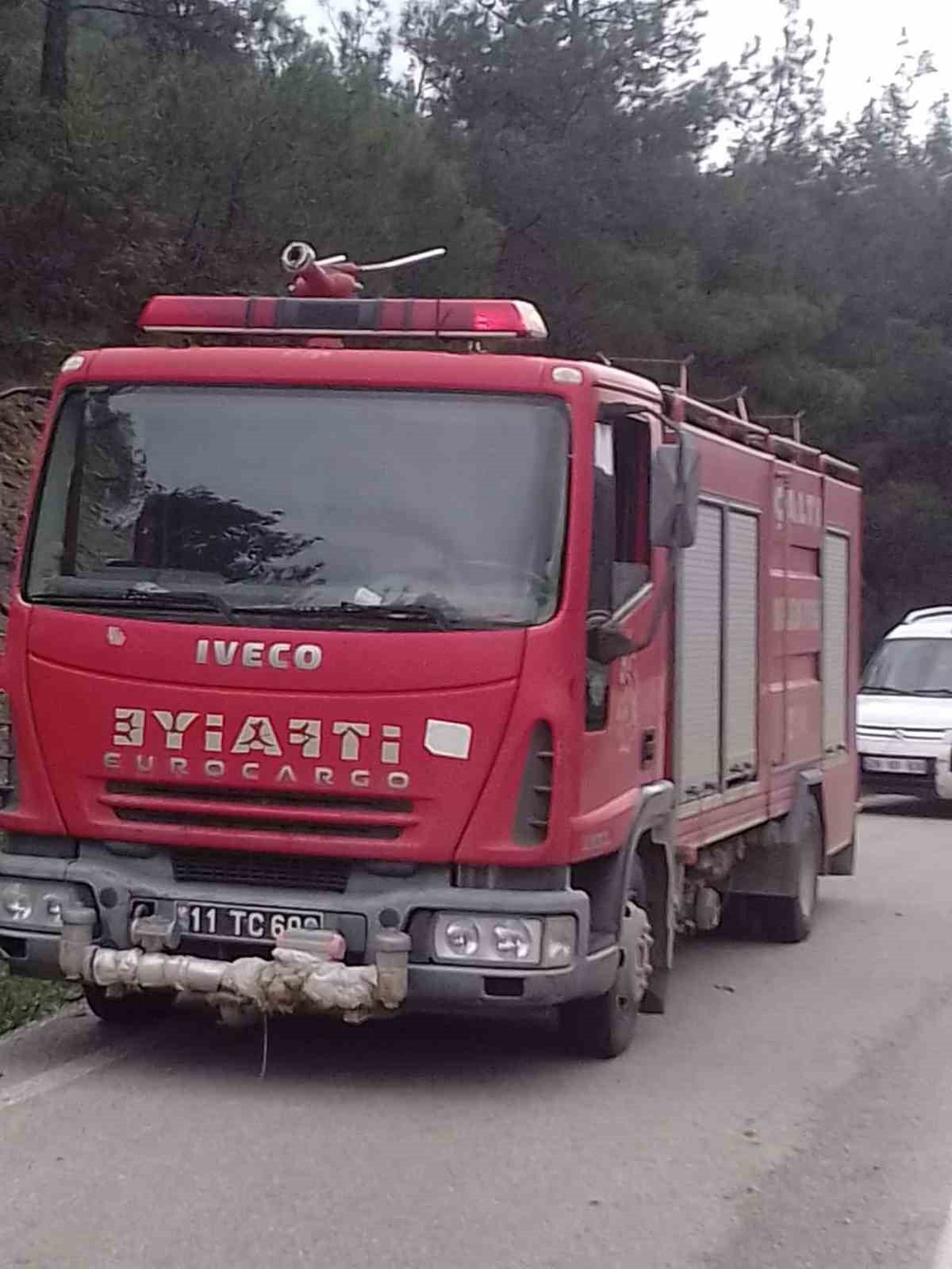 Söğüt’te çıkan orman yangını korkuttu