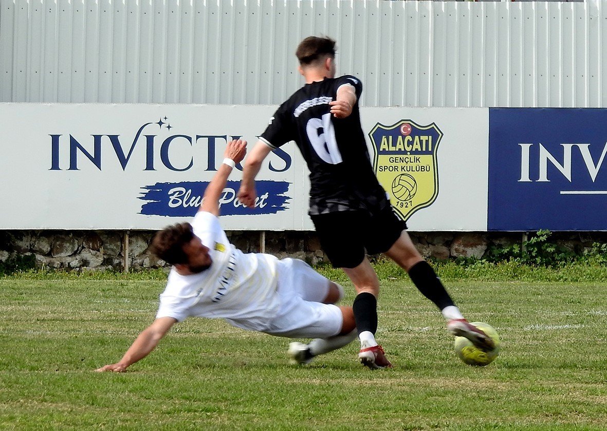 Alaçatıspor sezonu galibiyetle kapattı