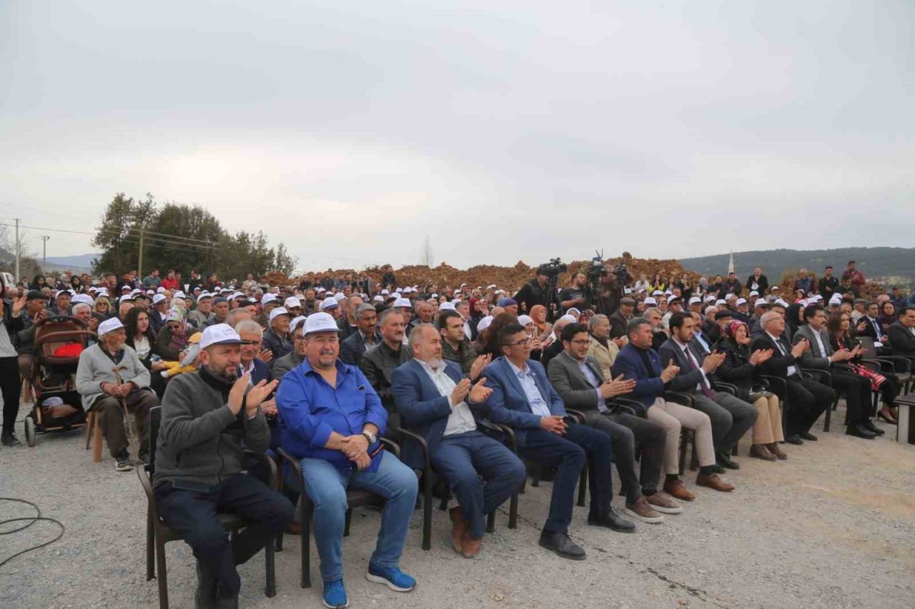 Çameli’nde TOKİ konutlarının temel törenle atıldı