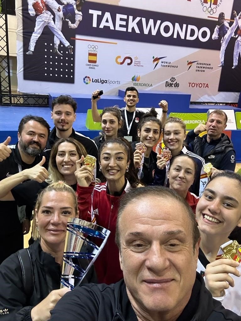 İspanya’da 3’ü altın 5 madalya