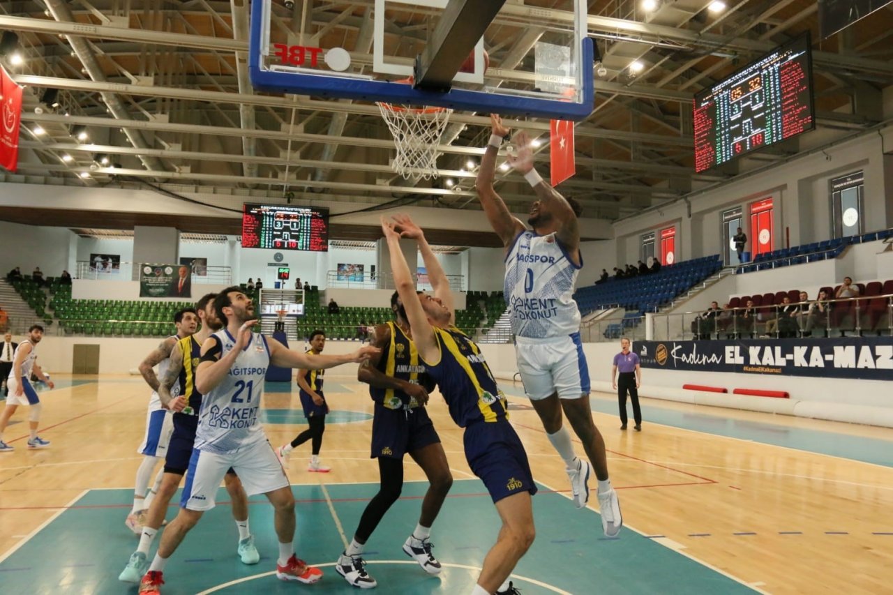 Türkiye Basketbol Ligi: Kocaeli BŞB Kağıtspor: 80 - Ankaragücü Mamak Belediyesi: 72
