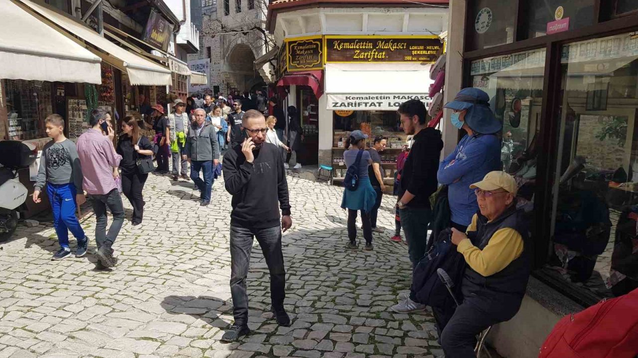 Osmanlı şehri Safranbolu bayram öncesi hareketlenmeye başladı