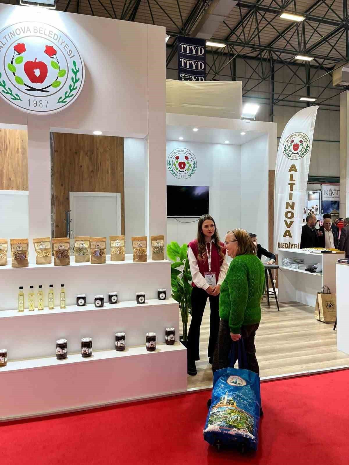 Altınova, EMITT Fuarı’nda ilgi odağı oldu