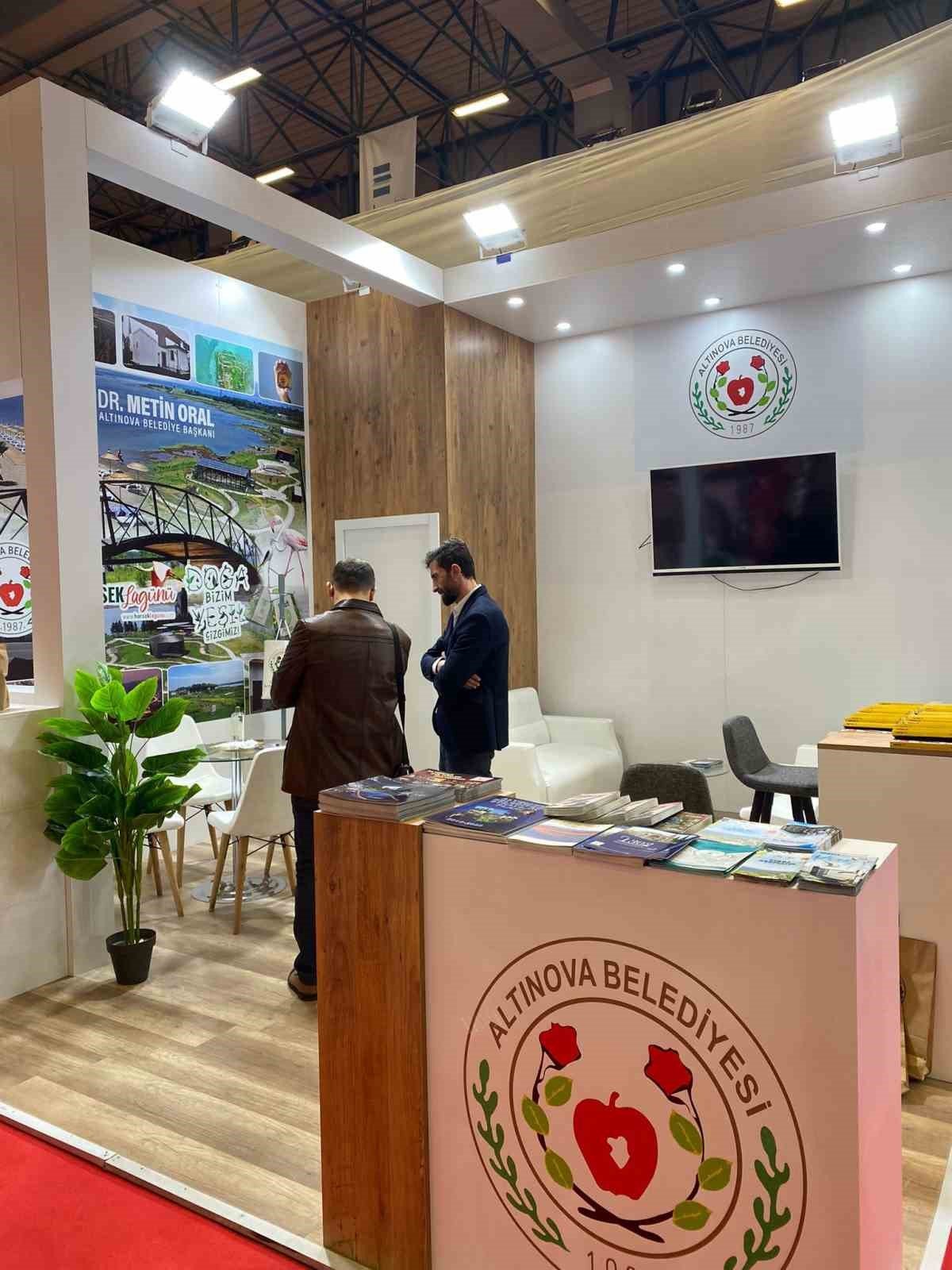 Altınova, EMITT Fuarı’nda ilgi odağı oldu