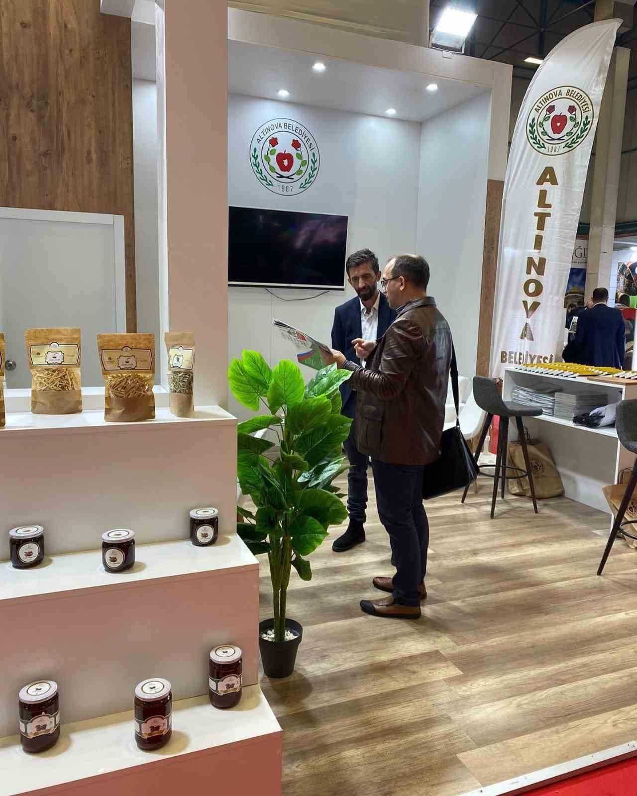 Altınova, EMITT Fuarı’nda ilgi odağı oldu