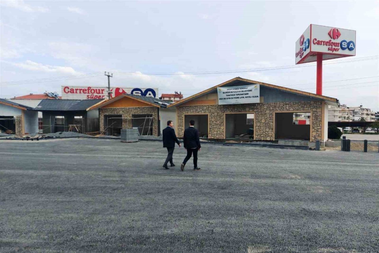 Akçay Terminali yaza hazır