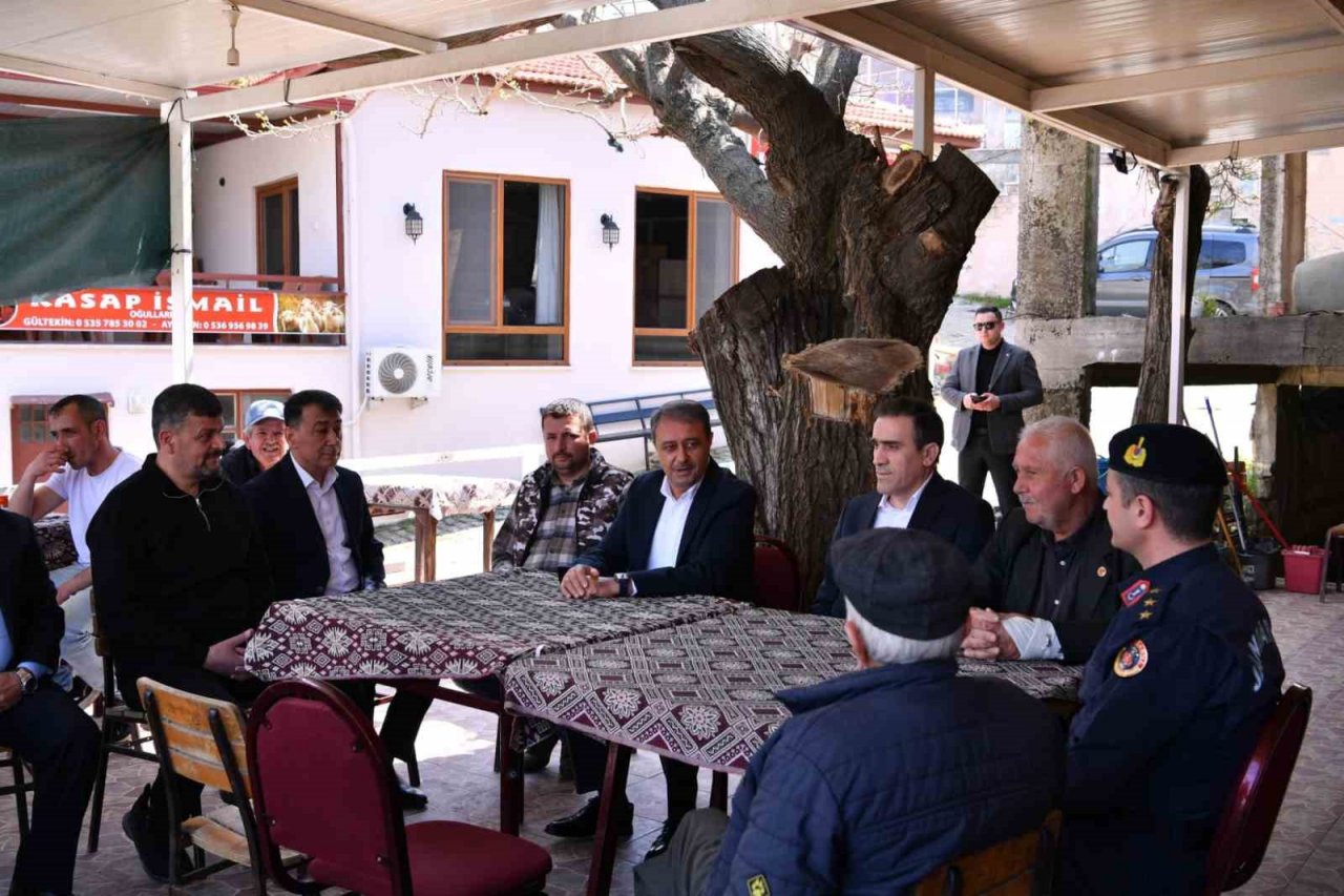 Vali Şıldak, Burhaniye’de incelemelerde bulundu