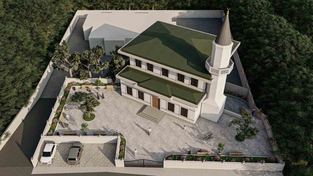 Başakşehir’de 3. İstanbul Camii hızla yükseliyor